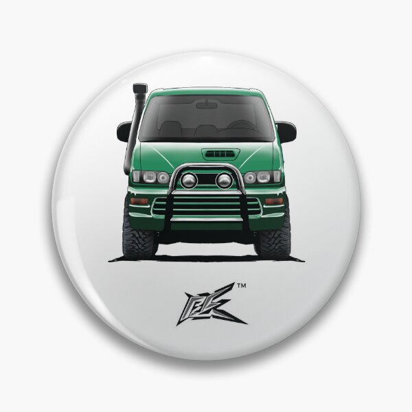 Item preview, mitsubishi delica 2800 green  designed and sold by NaquashM.
