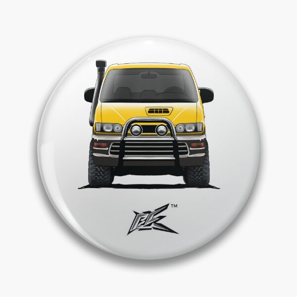Item preview, mitsubishi delica 2800 yellow  designed and sold by NaquashM.