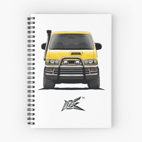 Item preview, mitsubishi delica 2800 yellow  designed and sold by NaquashM.