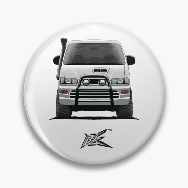 Item preview, mitsubishi delica 2800 white  designed and sold by NaquashM.