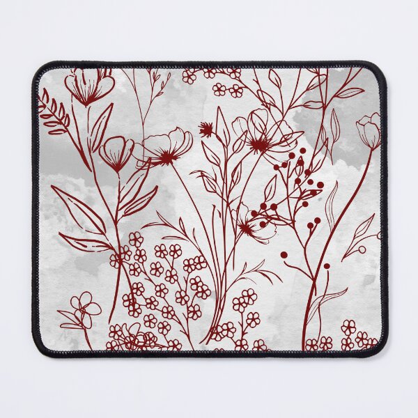 Item preview, Flowers on silver background designed and sold by Daisy-83.