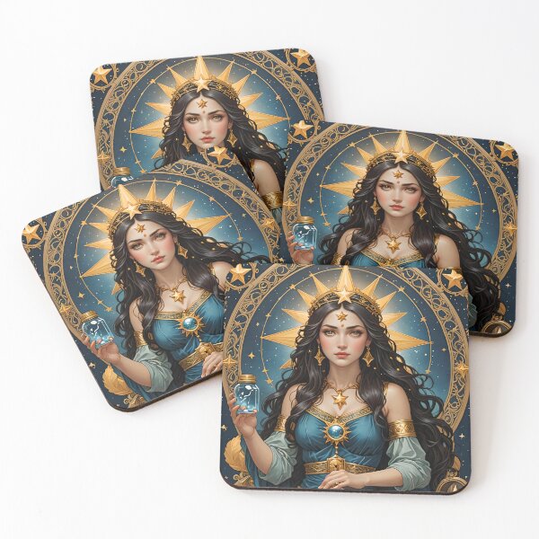 Item preview, The Star. Tarot. designed and sold by SoniaSarkali.