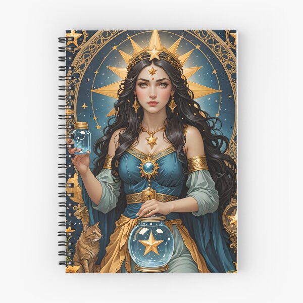 Item preview, The Star. Tarot. designed and sold by SoniaSarkali.
