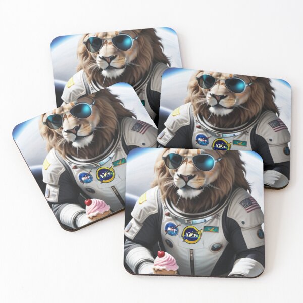 Item preview, Hungry Space Lion designed and sold by Sidney Graf.