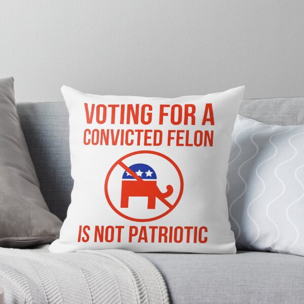 Item preview, Voting for a convicted felon is not patriotic  designed and sold by Rachel the Artist .