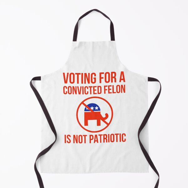 Item preview, Voting for a convicted felon is not patriotic designed and sold by Rachel the Artist .