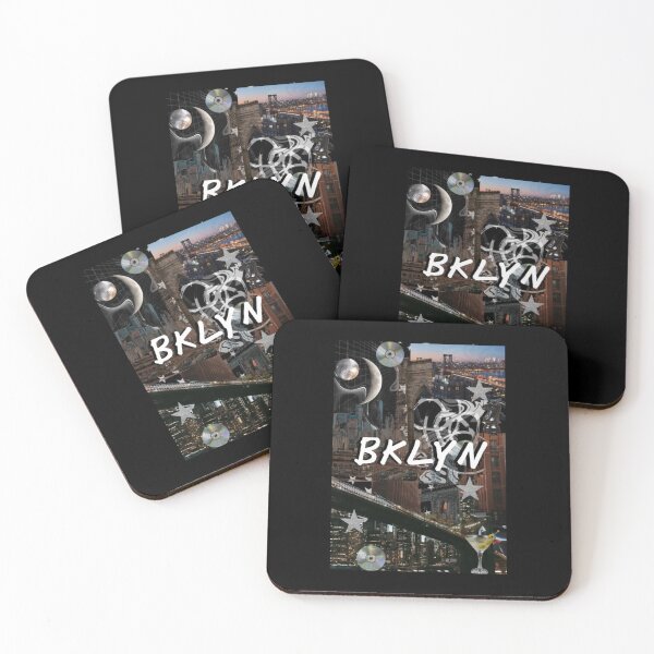 Item preview, BKLYN Brooklyn Collage designed and sold by dormsanddoodles.