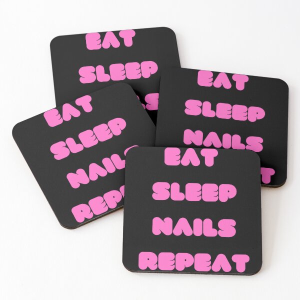 Item preview, Eat, Sleep, Nails, Repeat designed and sold by Jessica  art.