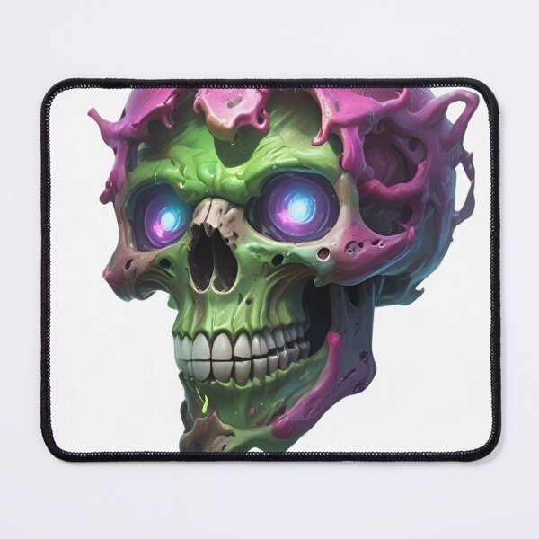 Item preview, Psychedelic Bubblegum Skull Brainiac Design designed and sold by ComiTEES.