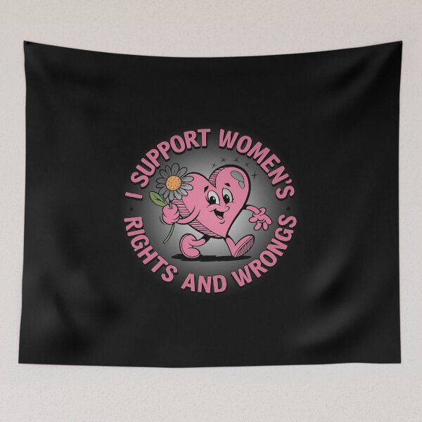 Item preview, I Support Women's Rights & Wrongs designed and sold by wear & gear.