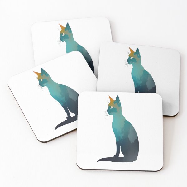 Item preview, Watercolor Cat Art . designed and sold by shoula7art.