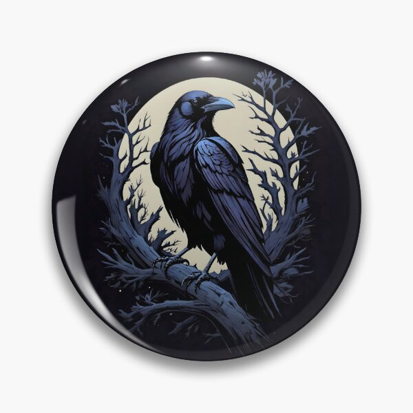 Item preview, Moonlight Raven designed and sold by Putrid Mold.