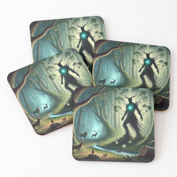 Item preview, "Guardian of the Enchanted Forest" designed and sold by RabbitDesign777.