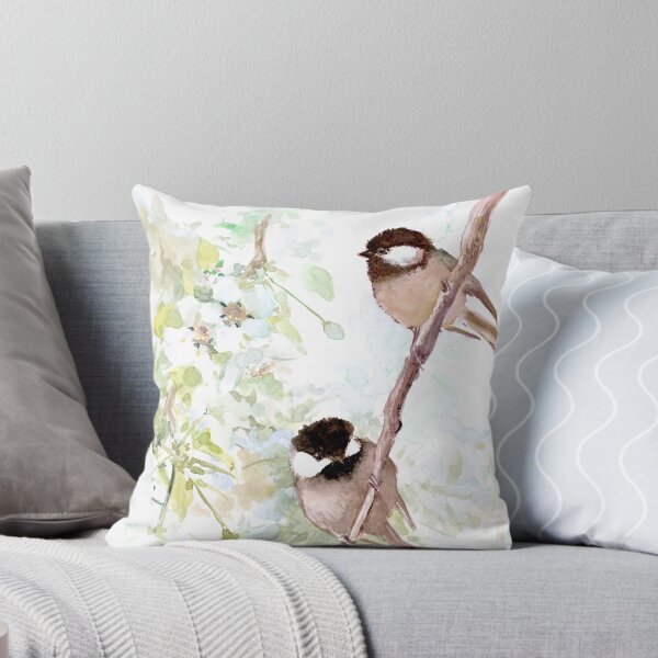 Item preview, Chickadees in the Spring designed and sold by surenart.