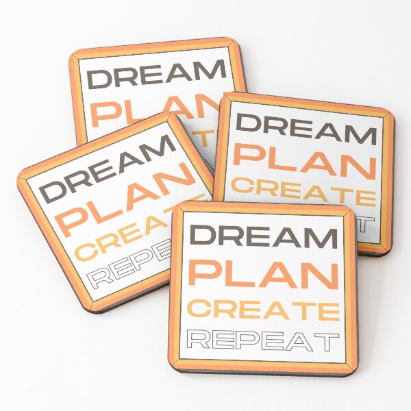 Item preview, Dream, Plan, Create, Repeat designed and sold by faithtfoster.