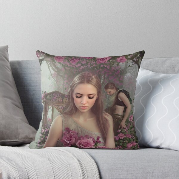 Item preview, Lovers in a rose garden designed and sold by Jennifer Morcom.