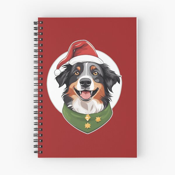 Item preview, Holiday Elf: Tri-Color Aussie in Festive Elf Costume designed and sold by GoodyPaws.