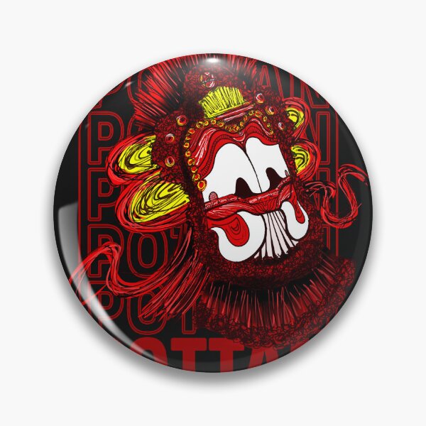 Item preview,  THEYYAM POTTAN - THE MAD GOD - C designed and sold by Vazrart.