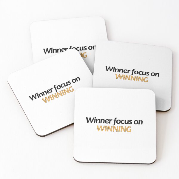 Item preview, Winner focus on Winning. designed and sold by Positive Mindzet!.