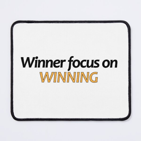 Item preview, Winner focus on Winning. designed and sold by Positive Mindzet!.