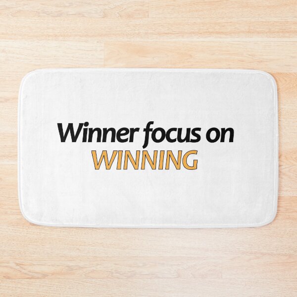 Item preview, Winner focus on Winning. designed and sold by Positive Mindzet!.