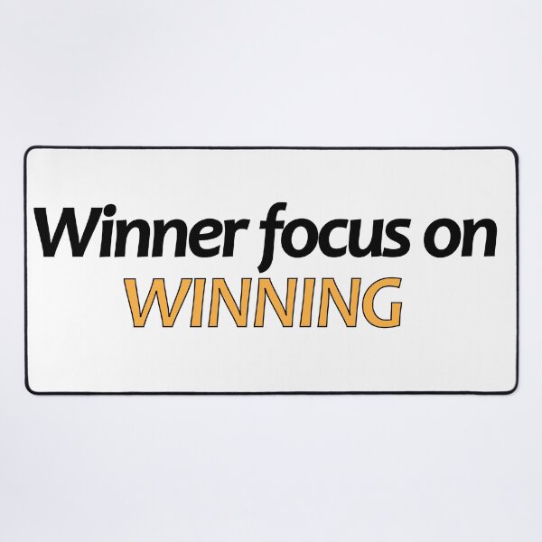 Item preview, Winner focus on Winning. designed and sold by Positive Mindzet!.