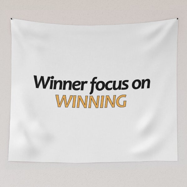 Item preview, Winner focus on Winning. designed and sold by Positive Mindzet!.