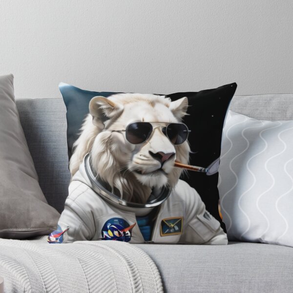 Item preview, Chilled White Space Lion designed and sold by Sidney Graf.