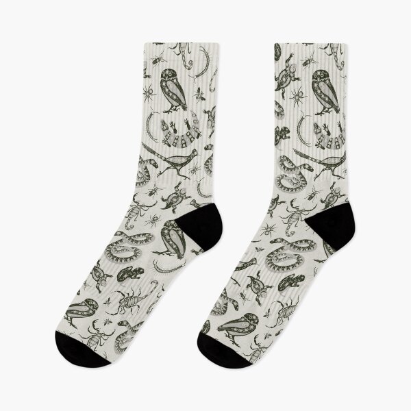 Item preview, Scorpions, Rattlesnakes, Roadrunners - Southwest Desert Animals in Gray & Olive designed and sold by somecallmebeth.