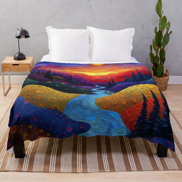 Item preview, Colorful River designed and sold by Dawn van Doorn.