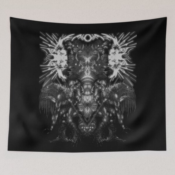 Item preview, The Connected Beast ( Black and White Version ) designed and sold by KILLTOCURE.