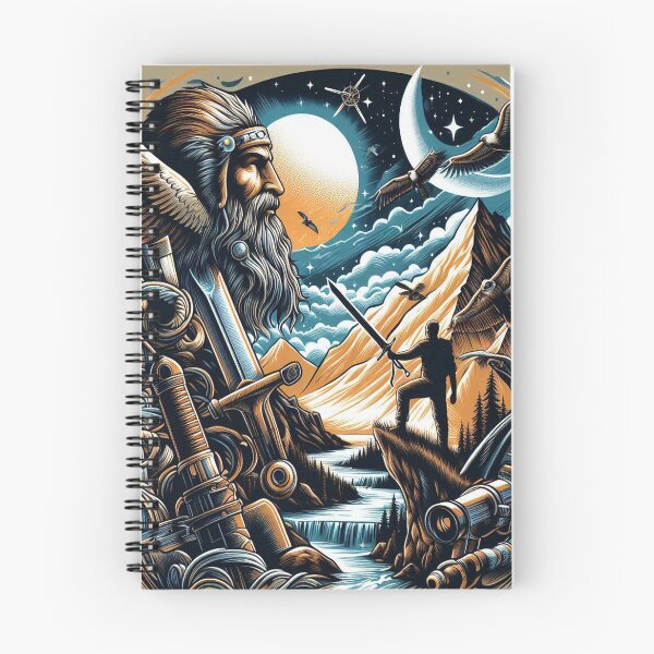 Item preview,  Mystical Mountain Adventure / Guardian of the Peaks / Epic Wilderness Quest designed and sold by Dubione2.
