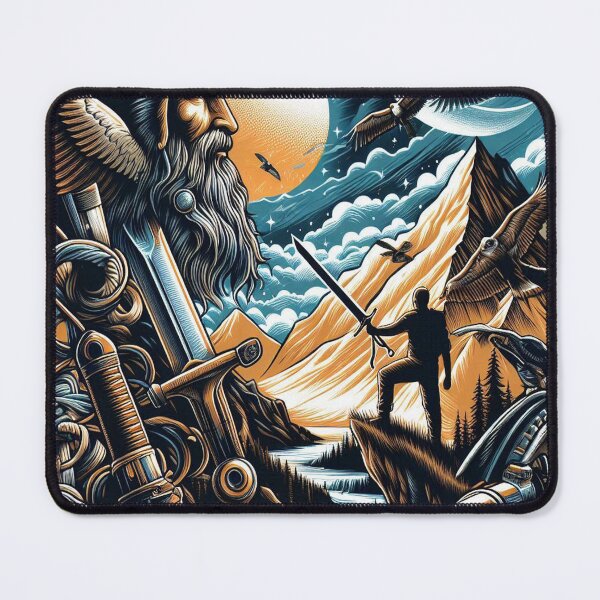Item preview, Mystical Mountain Adventure / Guardian of the Peaks / Epic Wilderness Quest designed and sold by Dubione2.