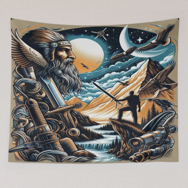 Item preview, Mystical Mountain Adventure / Guardian of the Peaks / Epic Wilderness Quest designed and sold by Dubione2.