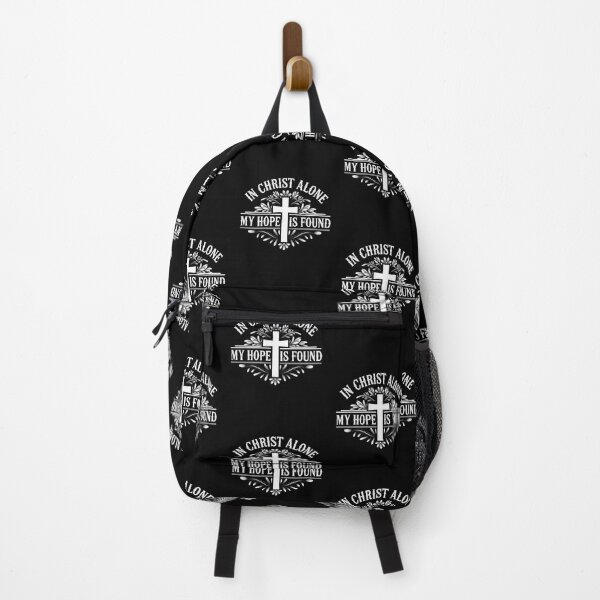 Item preview, In Christ Alone Hope Found Christian Cross Design designed and sold by Hananiah Merch.