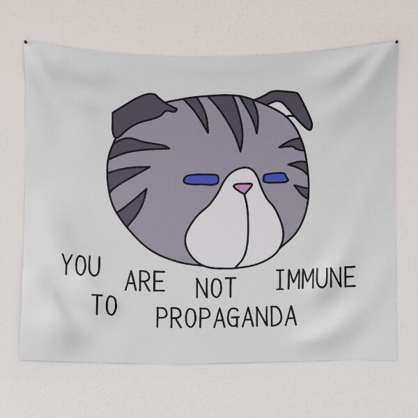 Item preview, Propaganda Chirithy (Black Text) designed and sold by luxustextbox.