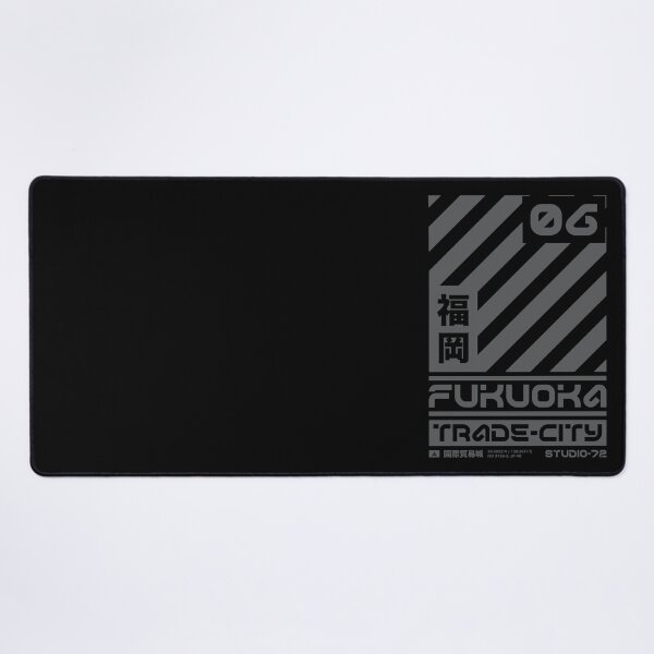 Item preview, Fukuoka Japan: Cyber-City Graphic Design (Grey) designed and sold by STUDIO-72.