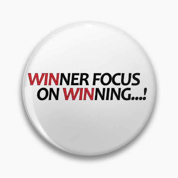 Item preview, Winner Focus on Winning..! designed and sold by Positive Mindzet!.