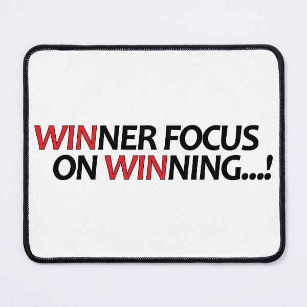 Item preview, Winner Focus on Winning..! designed and sold by Positive Mindzet!.