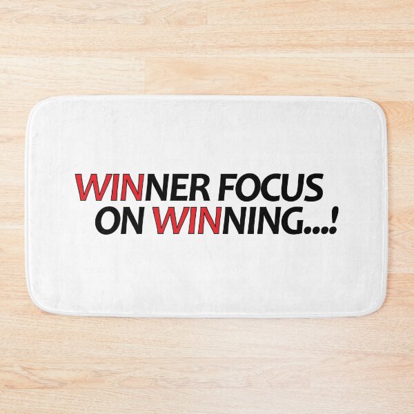 Item preview, Winner Focus on Winning..! designed and sold by Positive Mindzet!.