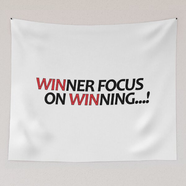 Item preview, Winner Focus on Winning..! designed and sold by Positive Mindzet!.