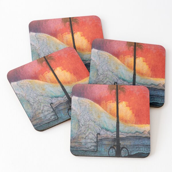 Item preview, Beach Mural In Surfside designed and sold by Cynthia48.
