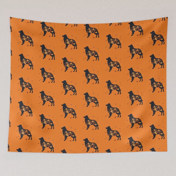 Item preview, Autumn Spirit: Minimalist Aussie Silhouette with Fall Leaves designed and sold by GoodyPaws.