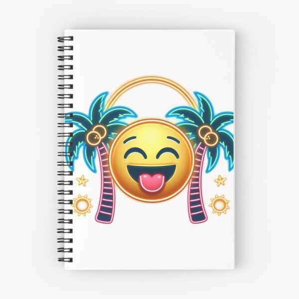 Item preview, Neon Smiling Face,Palm Tree,Summer designed and sold by deniz kaya.