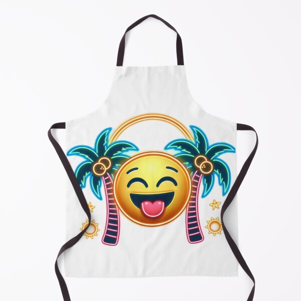 Item preview, Neon Smiling Face,Palm Tree,Summer designed and sold by deniz kaya.