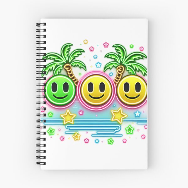 Item preview, Neon Smiling Face,Palm Tree,Summer designed and sold by deniz kaya.