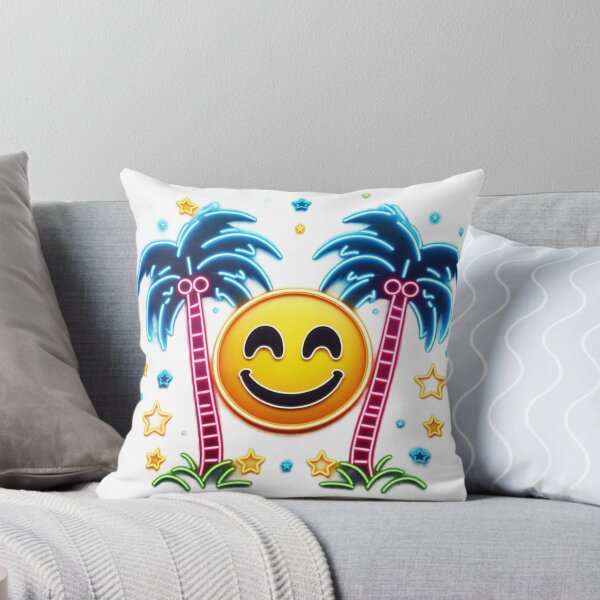 Item preview, Neon Smiling Face,Palm Tree,Summer designed and sold by deniz kaya.