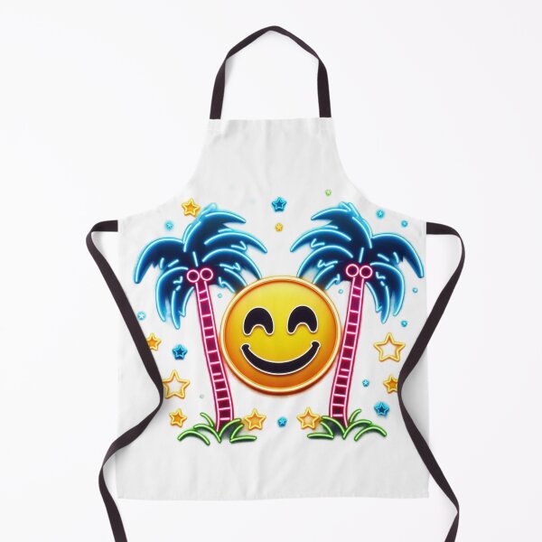 Item preview, Neon Smiling Face,Palm Tree,Summer designed and sold by deniz kaya.