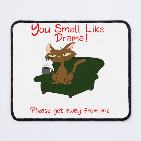 Item preview, Grumpy Kitty Red Text designed and sold by 8th-Degree-Art.
