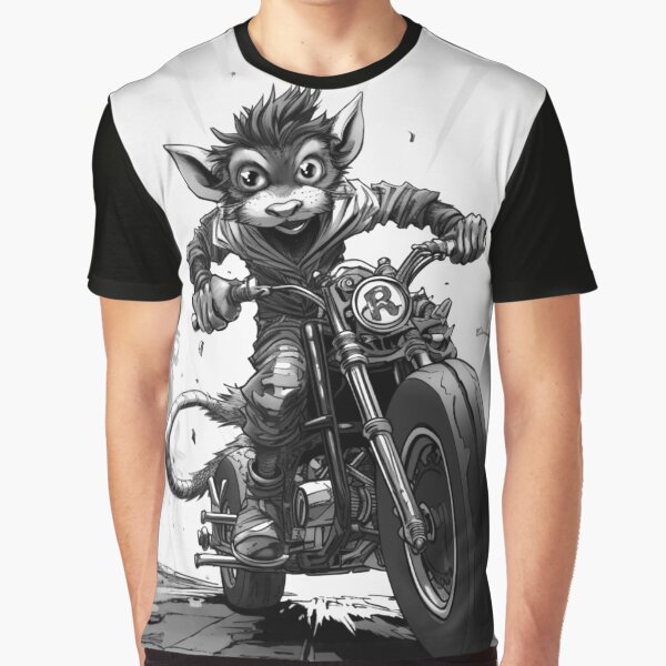 Romeo from the Rat Boy Racers Crew Tale Teller Club Books Graphic T-Shirt